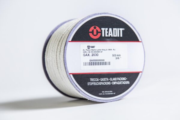 TEADIT® 2030 Gaxeta de Fibra meta-Aramida com PTFE