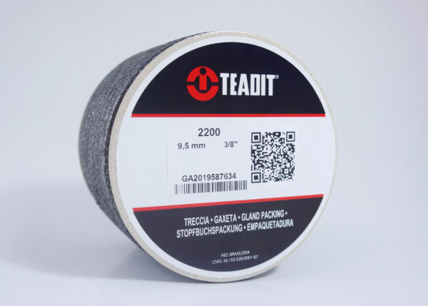 TEADIT® 2200 Gaxeta de Fios de Carbono