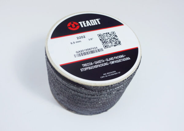 TEADIT® 2202 Gaxeta de Fios de Carbono e Grafite Flexível - Imagem 3