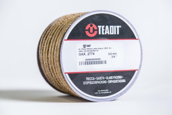 TEADIT® 2774 Gaxeta de Fibra Fenólica com PTFE