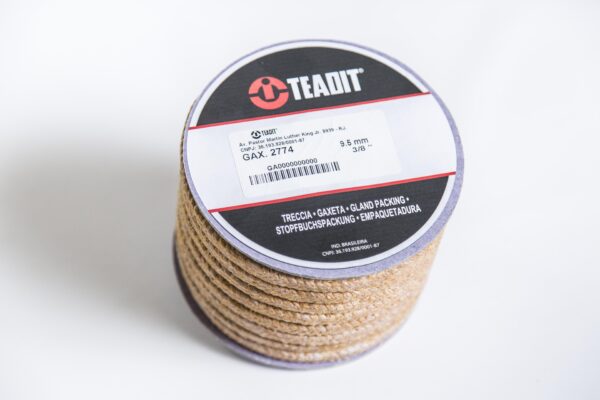 TEADIT® 2774 Gaxeta de Fibra Fenólica com PTFE - Imagem 3