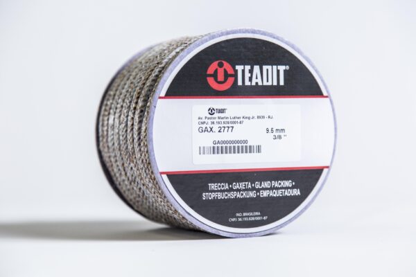TEADIT® 2777 Gaxeta de Fibra Fenólica com PTFE