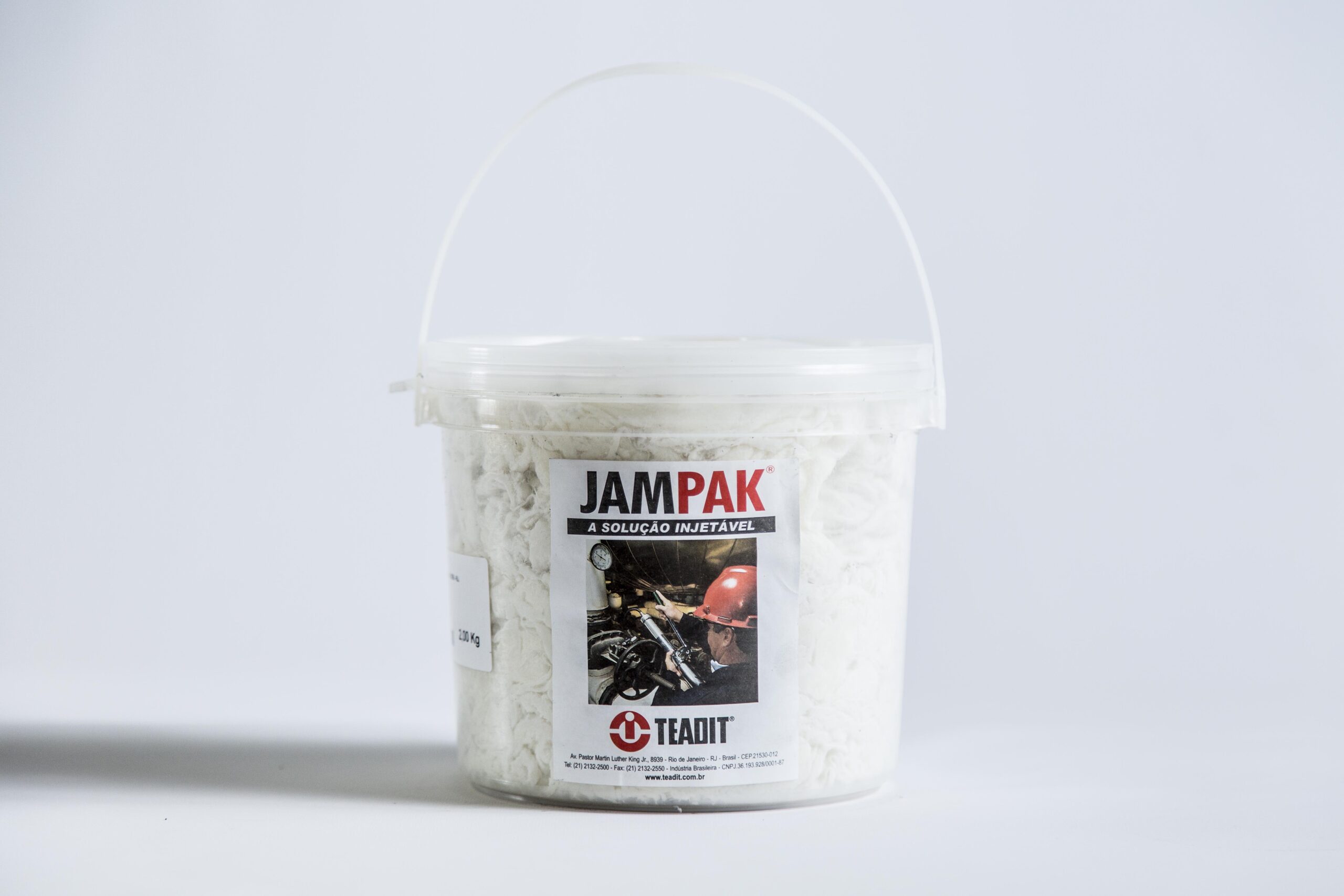 JAMPAK® 26 Fibra de PTFE com lubrificantes.