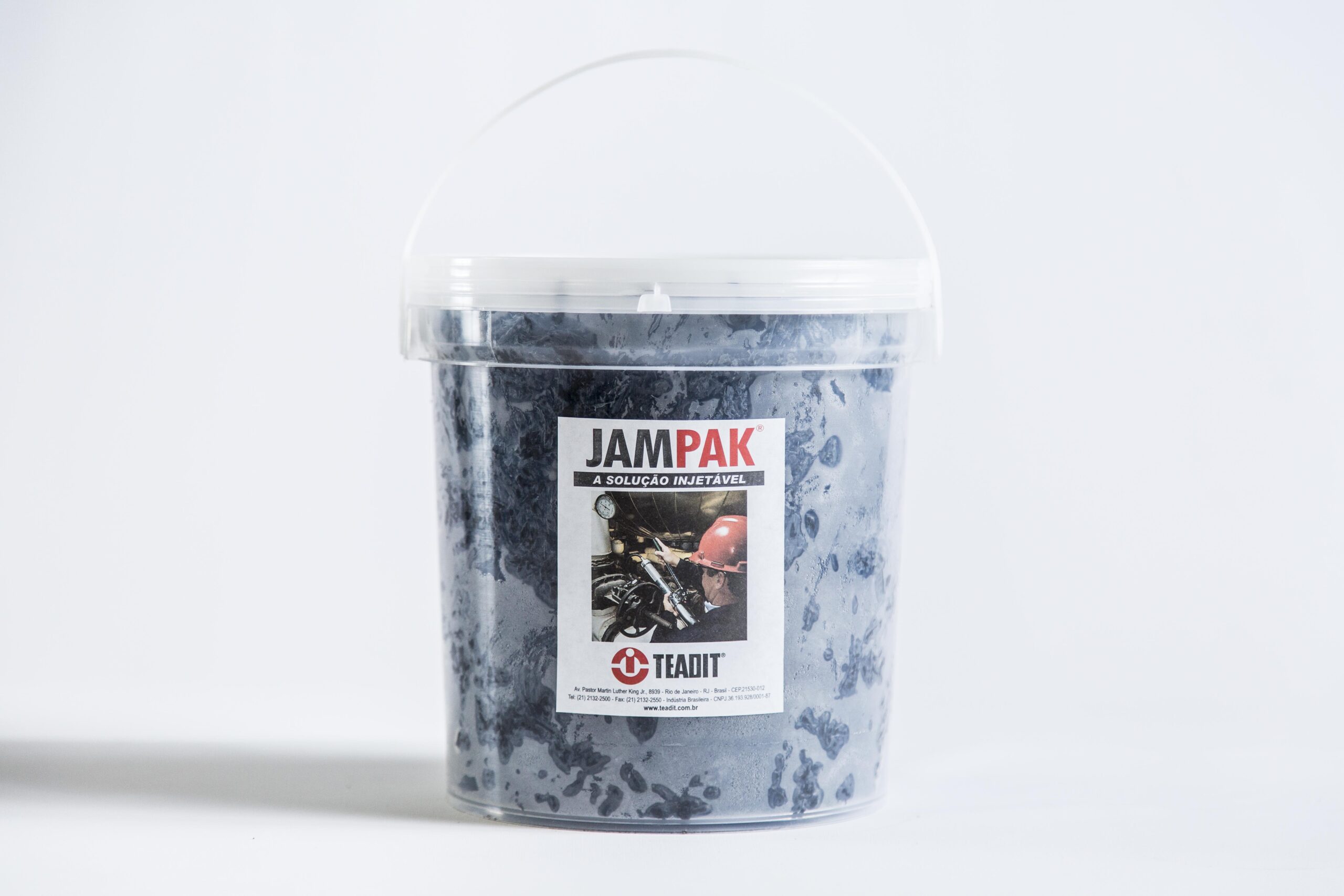 JAMPAK®27 Fibra de PTFE com grafite e lubrificantes.