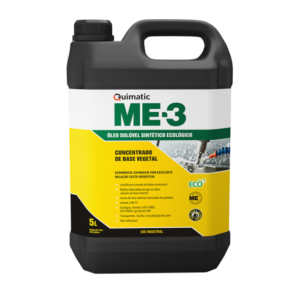 ME 3 – Óleo Solúvel Sintético de Base Vegetal