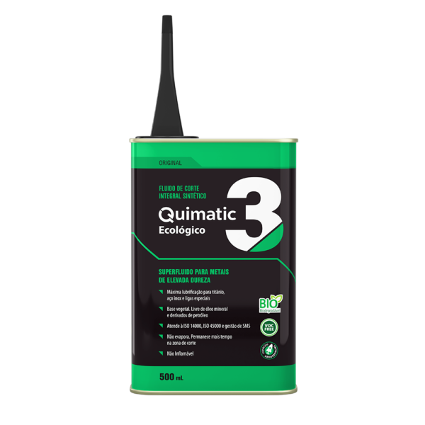 QUIMATIC 3 SUPER FLUIDO – Para metais de elevada dureza