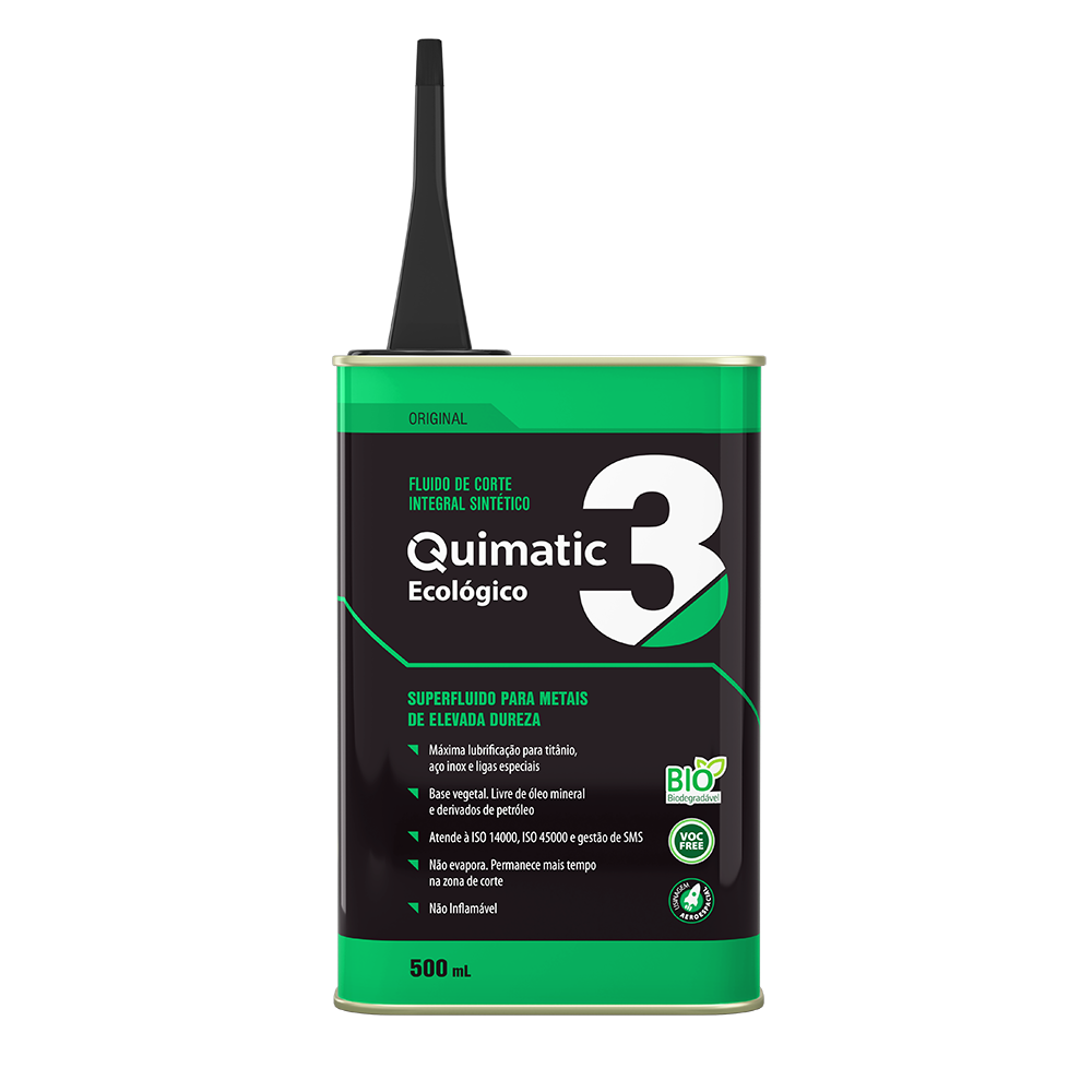 QUIMATIC 3 SUPER FLUIDO – Para metais de elevada dureza