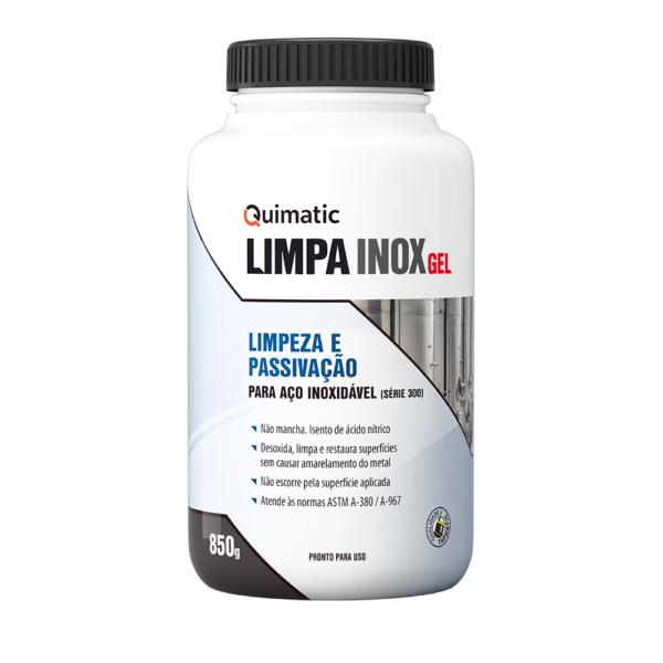 Quimatic Limpa Inox Gel