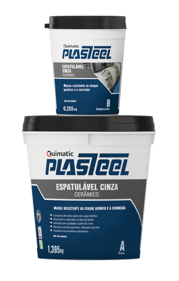 Plasteel Cerâmico Espatulável