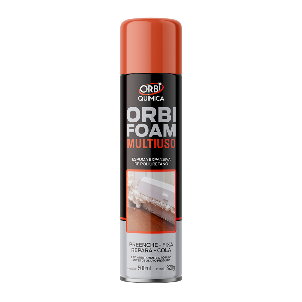 ORBI FOAM – Espuma Expansiva Multiuso 500ml / 320gr